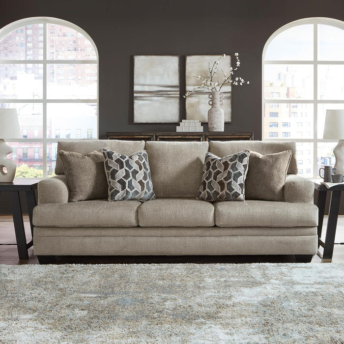 Light Brown Queen Convertible Sofa Sleeper MemoryFoam