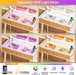 44" Vanity Desk with Mirror and Lights, Makeup Vanity Desk with Power Outlet, Makeup Desk with 5 Drawers&Storage Shelves, Vanity Table 3 Color Adjustable Brightness Dressing Table Set for Bedroom