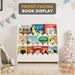 White Three Tier Montessori Bookshelf NurseryPlayroom