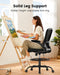 Drafting Chair with Footrest Ring and Flip-Up Arms for Tall Desks