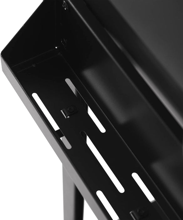 CC1830T 30-Inch Barrel Charcoal Grill with Warming Rack & Front Storage Basket, Outdoor BBQ Grill with 627 Sq. In. Grilling Area for Backyard Barbecue Cooking Party, Black