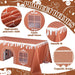 Christmas Gingerbread Playhouse 11.8 X 8.5 Ft Large Tablecloth for Kids Table Tent Indoor & Outdoor Table Cover Playhouse for Xmas Family Gathering Winter Holiday Birthday Party Supplies