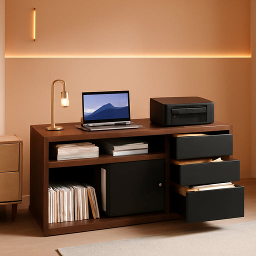 60Inch Filing Cabinet With Adjustable Shelf Storage