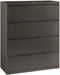 Hirsh 42 Inch Wide 4 Drawer Metal Lateral File Cabinet for Home and Office, Holds Letter, Legal and A4 Hanging Folders, Charcoal
