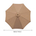 Waterproof Outdoor Garden UV Protection Parasol Sunshade Umbrella Cover Cloth