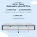 Sleeptrue Firm 12" Queen Memory Foam Mattress in a Box, Cooling, Breathable, and Pressure Relieving - 100 Night Trial, Certipur-Us Certified and 10 Year Limited Warranty