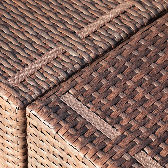 Caydin 5 - Person Modular Patio Conversation Sets with Cushions