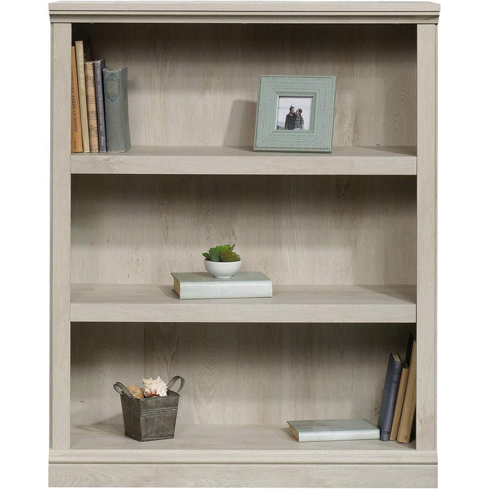 Miscellaneous Storage 3-Shelf Bookcase/ Book Shelf, Chalked Chestnut Finish