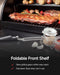 ZPG-450A2 Wood Pellet Grill & Smoker, PID V3.0 Controller, 459 Sq in Cook Area, Foldable Shelf, Meat Probe, Rain Cover, 8 in 1 BBQ Grill Outdoor Auto Temperature Control, Bronze