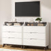 32 Inch Dresser With HighCapacity Charging Station