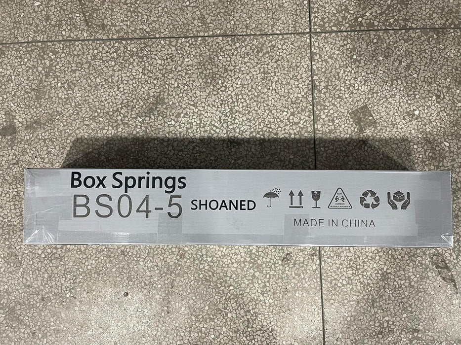 Queen Size Box Springs - 5 Inch Low Profile Mattress Foundation No Noise Heavy Duty Metal Basics Bed Base with Clean Fabric Cover, Easy Assembly