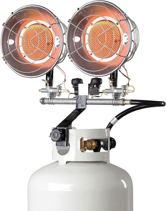 , MHS30T Double Tank Top Outdoor Propane Heater (F216600)