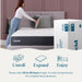 ® 10" Medium Gel Memory Foam Mattress – Bamboo Charcoal & Cooling Gel – Fiberglass Free – Bed in a Box – Certipur-Us® Certified – Queen Size