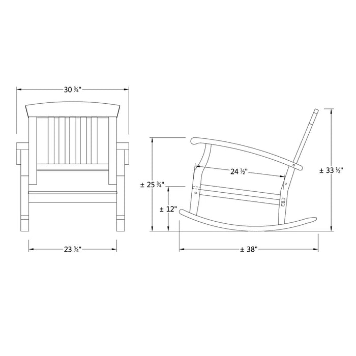 Summerton Teak 2 - Person Patio Conversation Sets with Cushions