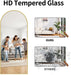 71"X30" Arched Full Length Mirror, Large Floor Mirror with Aluminum Alloy Frame Standing Hanging or Leaning Wall-Mounted Mirror, Vanity Mirror for Living Room and Bedroom,Gold