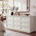9 Drawers Dresser for Bedroom with Charging Station, Modern Chest of Drawer