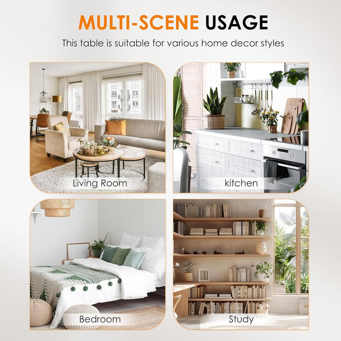 120cm TeakWood White HighGloss Finish Desk Stability