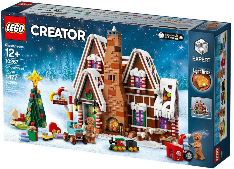 Lego Creator Gingerbread House Building Kit 1477Pieces
