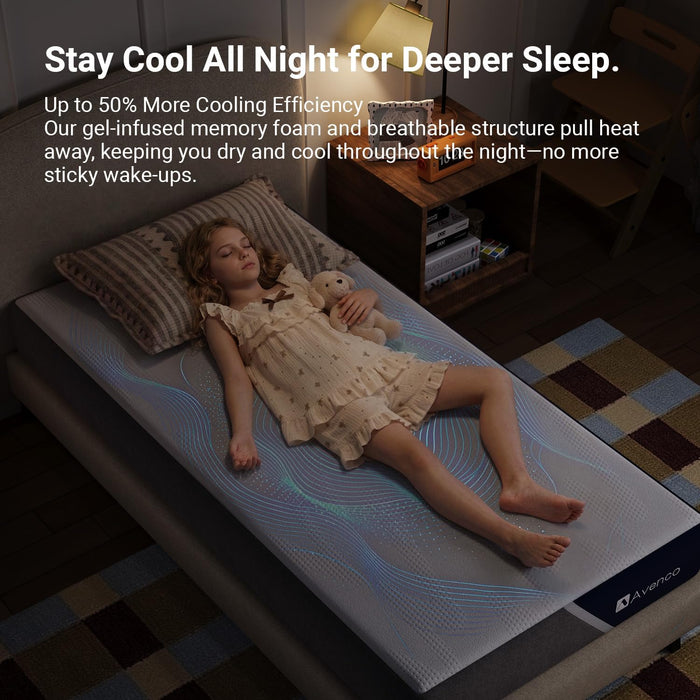 Syncdeep 8 Inch Full Mattress for Deep Sleep, Memory Foam Mattress