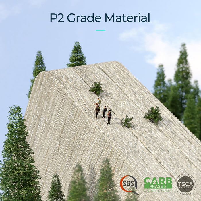 5-Shelf Bookcase, Bookshelves Floor Standing Display Storage Shelves 68 in Tall Bookcase Home Decor Furniture for Home Office, Living Room, Bed Room - Light Brown