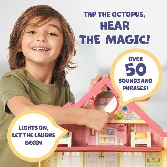 House Playset for Kids, XL Ultimate Interactive Lights and Sounds Playhouse Toys, Includes Dance Floor,  Toys Set Ages 3+, Amazon Exclusive