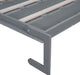Queen Size SlateGray FoldableSpaceSaving Murphy Wall Bed