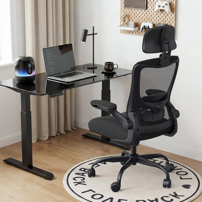 Ergonomic Office Chair for Lower Back Relief, 4-Way Lumbar, 330 LBS
