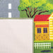 Children's Playhouse Rug SevenFootNineInch X TenFoot Green