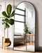 Full Length Mirror with Stand, 41"X81" Floor Mirror Freestanding, Arched Wall Mirror, Oversized, Wall Mounted Mirror for Bedroom(Black)