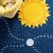 Durable Washable Rug Playhouse Collection Navy Gold