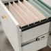 Harper Heights L-Desk, White Finish