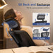 Mesh Office Chair, Computer Desk Chair with Flip-Up Arm Black