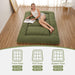 Twin Futon Mattress Portable, Roll-Up, Thick Tatami Style