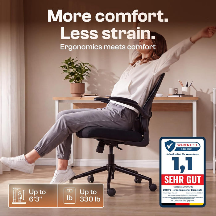 Delta Ergonomic Office Chair Mesh Back