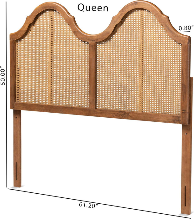 181-11128-AMZ Headboards, Ash Walnut, Full