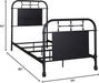 Industries Vintage Series Full Metal Bed, 80" X 59" X 54", Distressed