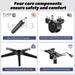 Office Chair Mesh Computer Chairs with Adjustable Lumbar Support