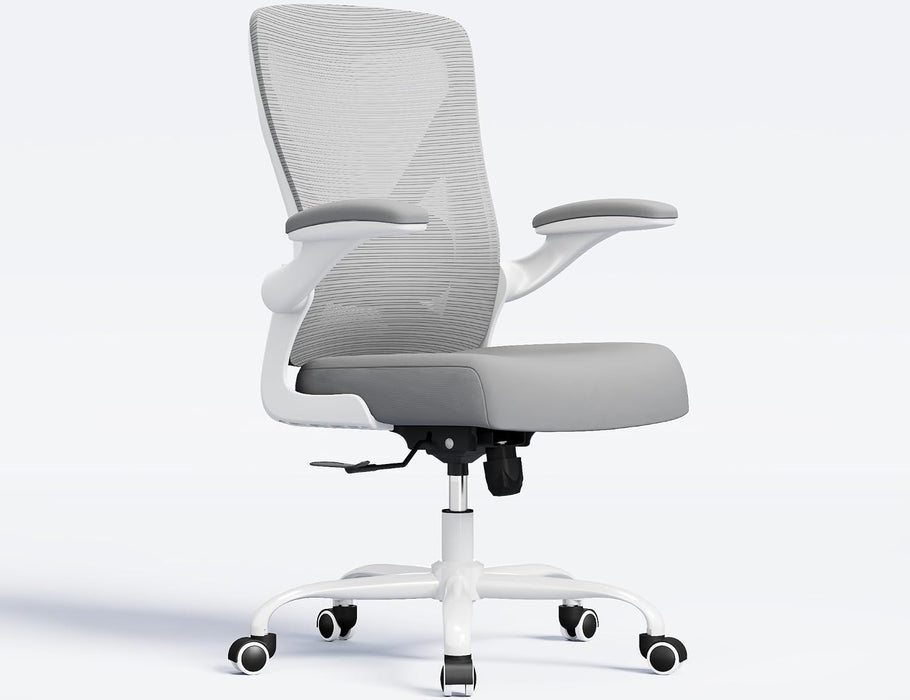 Office Chair: 330LBS Mesh Ergonomic Desk Chair Comfy with 3D Lumbar& Swivel