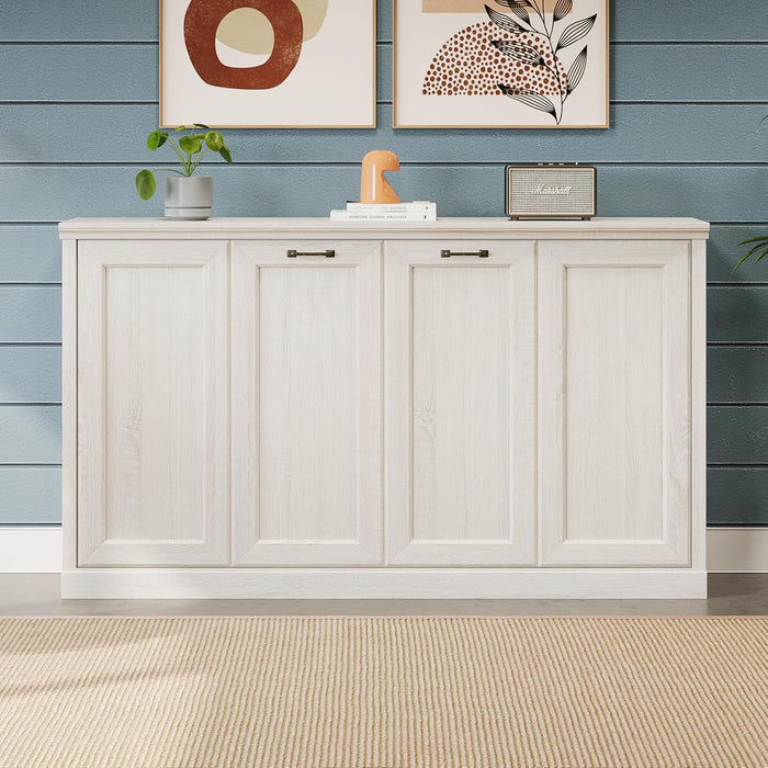 Twin Murphy Bed Wall Cabinet With PremiumStainlessSteel