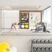 Home Gym Workout Mirror 72" L X 36" W-1Pc Large Full Length Mounted Full Body Frameless Mirror for Workout, Yoga, Garage, Bedroom, Dance