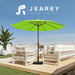 9FT Outdoor Patio Umbrella, Market Umbrella, Apple Green