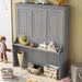 Gray Queen Murphy Bed With PremiumSolidWood Finish