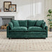 78Inch Green Modular Chenille Sectional Sofa Collection
