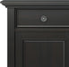 36 Inch Hickory Brown Storage Cabinet With Drawers