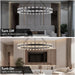 60 Inch Black Wagon Wheel Chandelier with Crystal Shade, 60 Lights, Large round Modern Farmhouse Style, Perfect for High Ceiling, Dining Room, Kitchen, Entryways, Foyer