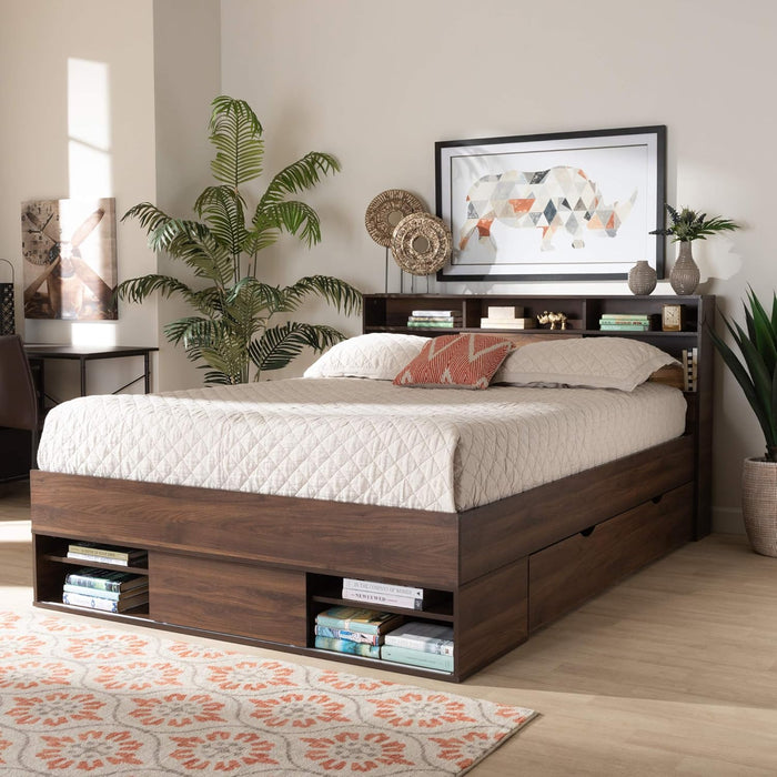 Beds (Platform), Queen, Dark Brown
