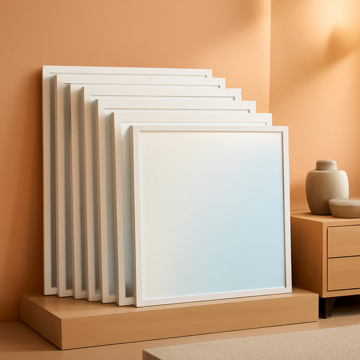 Sunco 6 Pack 2X2 LED Flat Panel Light Dual Selectable CCT 4000K/5000K/6000K & Selectable Wattage 30W/35W/40W, 5200 Lumens, Dimmable 0-10V Back-Lit Troffer Replacement Light Fixture ETL