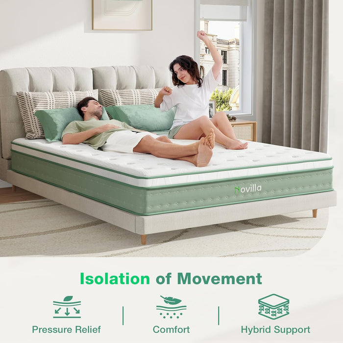 Twin Memory Foam Mattress Therapeutic Ergonomic Design