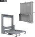 Gray Queen Murphy Bed With PremiumSolidWood Finish