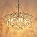 Modern K9 Crystal Chandelier Chrome Finish DiningRoom